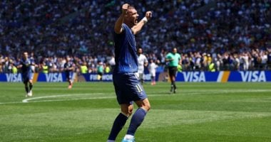 إيدين دجيكو يحتفل بمباراته الـ150 دوليًا مع البوسنة والهرسك أمام قطر