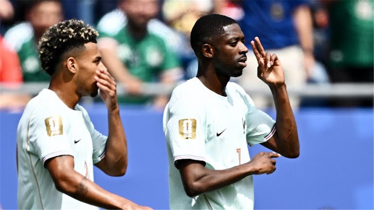 ديمبلي يسجل الهدف الأول لفرنسا أمام النرويج في كأس العالم 2026