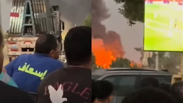 راح يتفرج على الماتش بعد الحريقة.. رجل إسعاف يتصدر الترند خلال مشاهدته لمباراة مصر ونيوزيلندا بأحد المقاهي في القليوبية