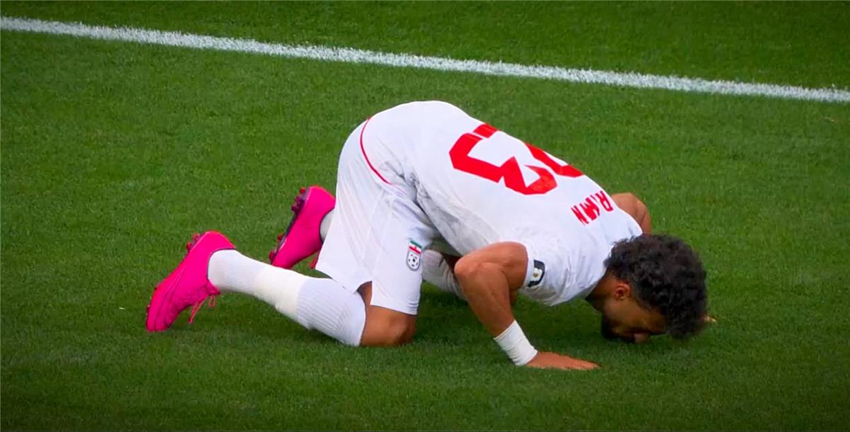 رضائيان يسجل هدف التعادل لإيران أمام مصر في كأس العالم 2026