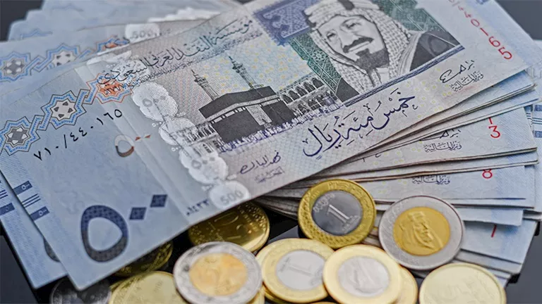 تراجع سعر الريال السعودي مقابل الجنيه في 5 بنوك خلال تعاملات اليوم