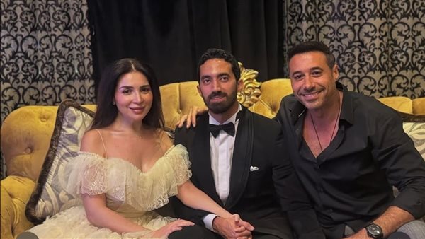 مي عز الدين تهنئ أحمد السعدني بمناسبة زواجه من ميرنا الهلباوي