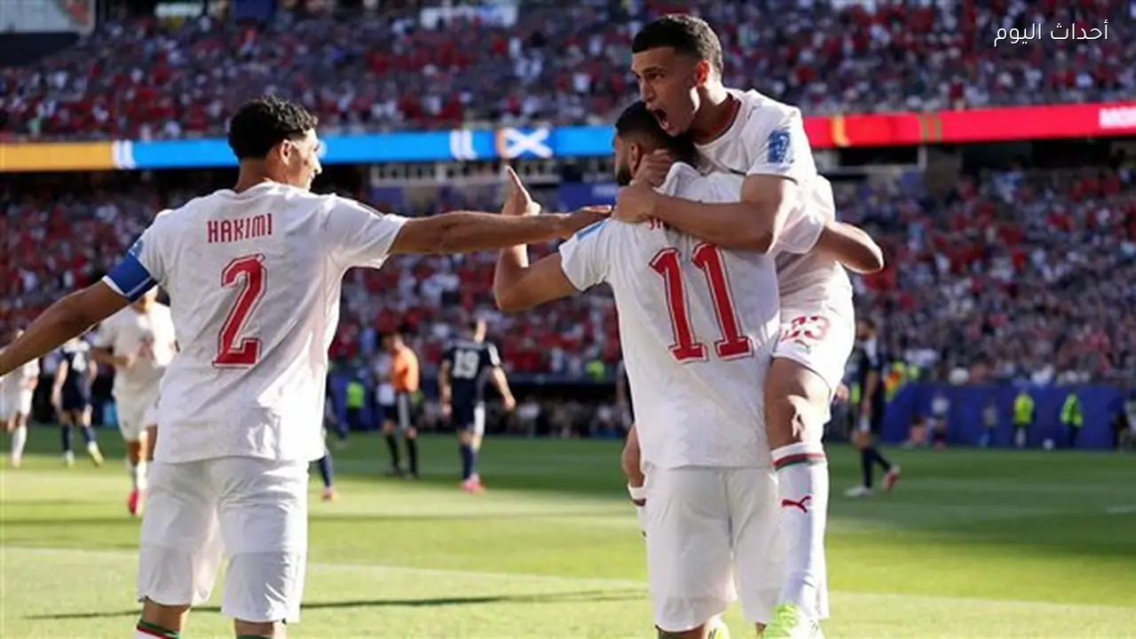 صيباري يقود المغرب لإسقاط اسكتلندا في كأس العالم