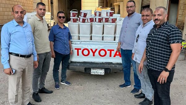 ضبط 1150 كيلو من الجبنة الفاسدة في مصنع غير مرخص بالفيوم