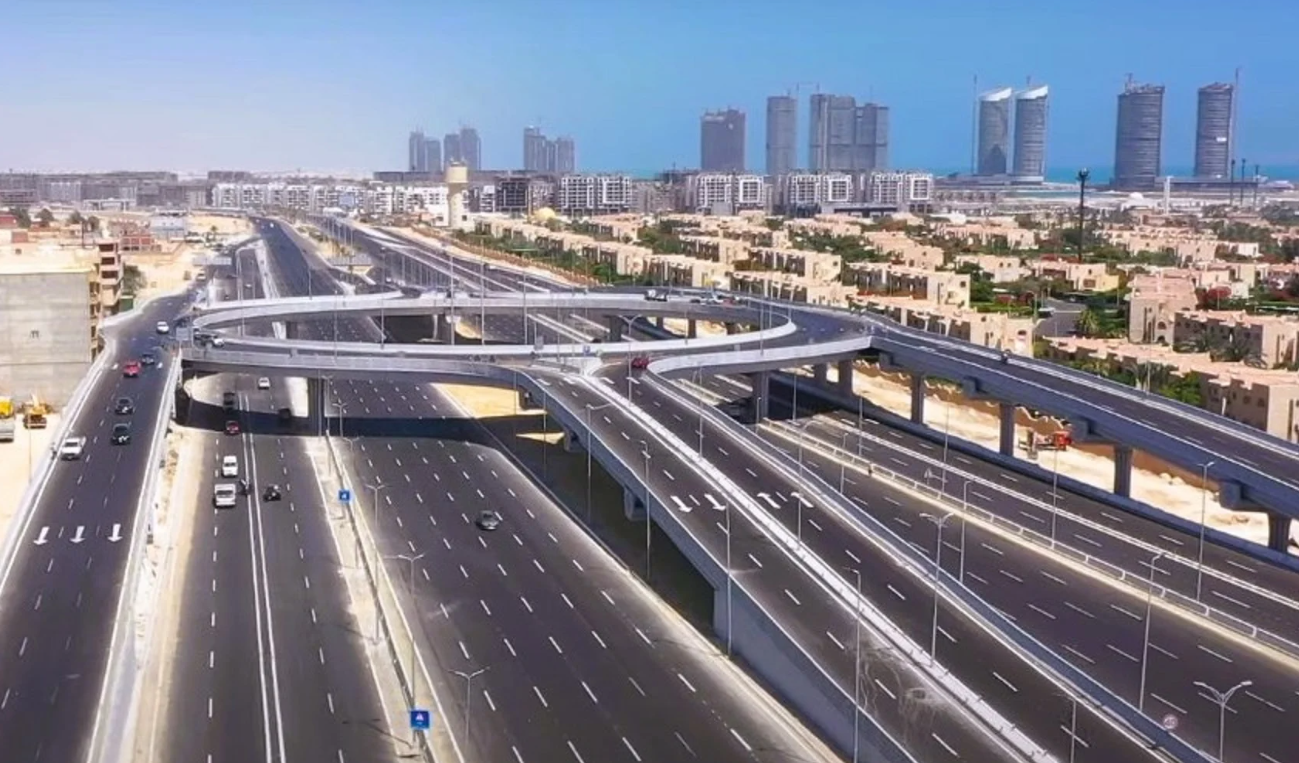 شبكة الطرق الجديدة