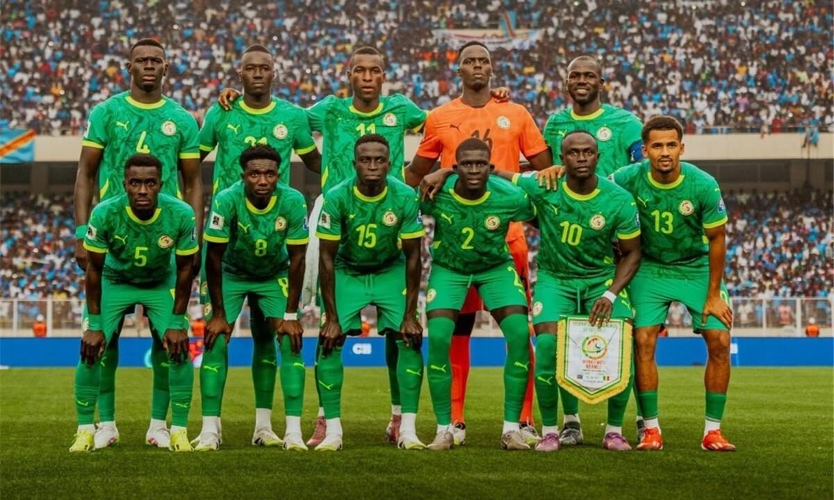 عبدولاي سيك يسجل هدف السنغال الأول في مرمى العراق بكأس العالم