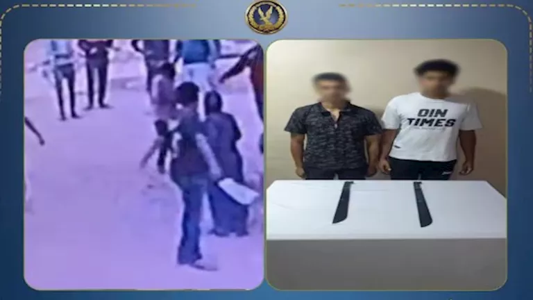 أمن الغربية يضبط شقيقين هددوا مواطنًا بأسلحة بيضاء بعد تداول فيديو مثير