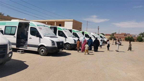 قافلة طبية مجانية تستفيد منها 1233 أسرة في السويس
