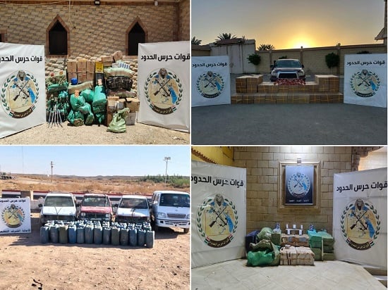 قوات حرس الحدود تواصل جهودها المكثفة على كافة الإتجاهات الإستراتيجية (2) قوات حرس الحدود تواصل جهودها المكثفة على كافة الإتجاهات الإستراتيجية (2)