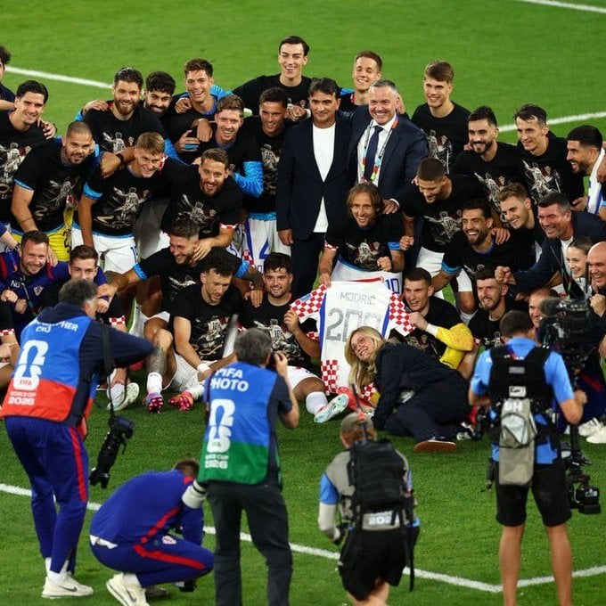 كرواتيا تحتفل بمودريتش (4) كرواتيا تحتفل بمودريتش (4)