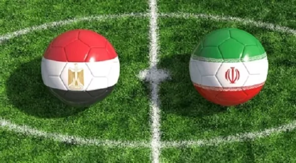 مشاهدة البث المباشر لمباراة مصر وإيران