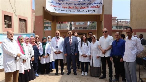 محافظ القليوبية يتفقد القافلة البيطرية المجانية بمركز كفر شكر ويؤكد دعم الفلاح وتنمية الثروة الحيوانية