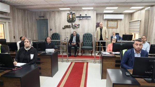 محافظ المنوفية يتابع امتحانات الثانوية العامة عبر البث المباشر