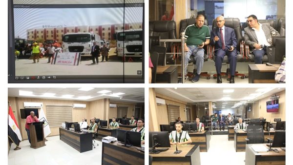 محافظ بني سويف يراجع جاهزية المعدات للطوارئ