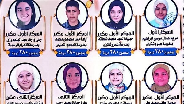 محافظ جنوب سيناء يعتمد نتيجة الشهادة الإعدادية للعام الدراسي 2025 ـ 2026 بنسبة نجاح 81.76% ويهنئ الطلاب المتفوقين