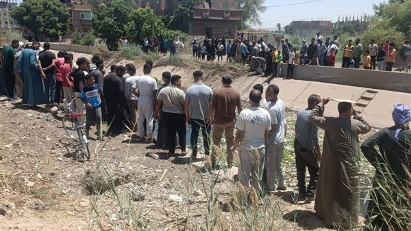 مصرع 9 أطفال وإصابة 2 في حادث سقوط تروسيكل بترعة أبوتيج بأسيوط