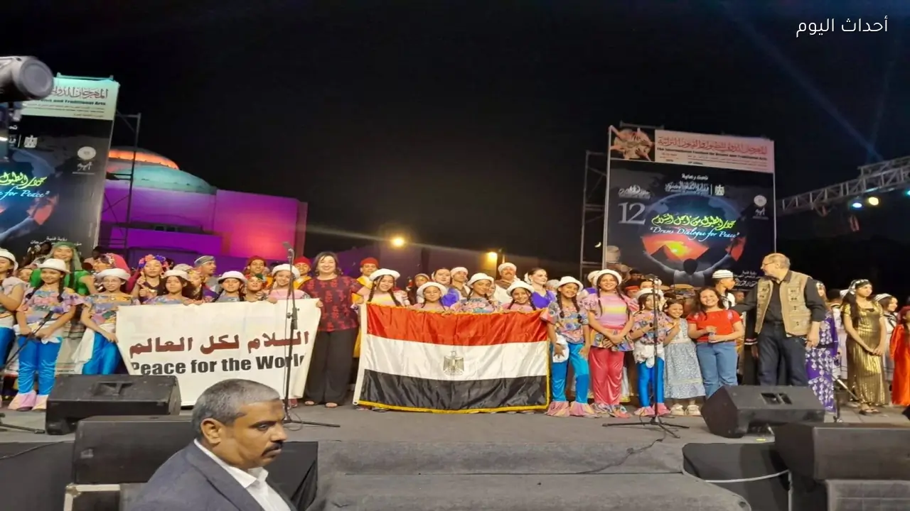 من ساحة دار الأوبرا.. انطلاق الدورة الـ 12 من المهرجان الدولي للطبول