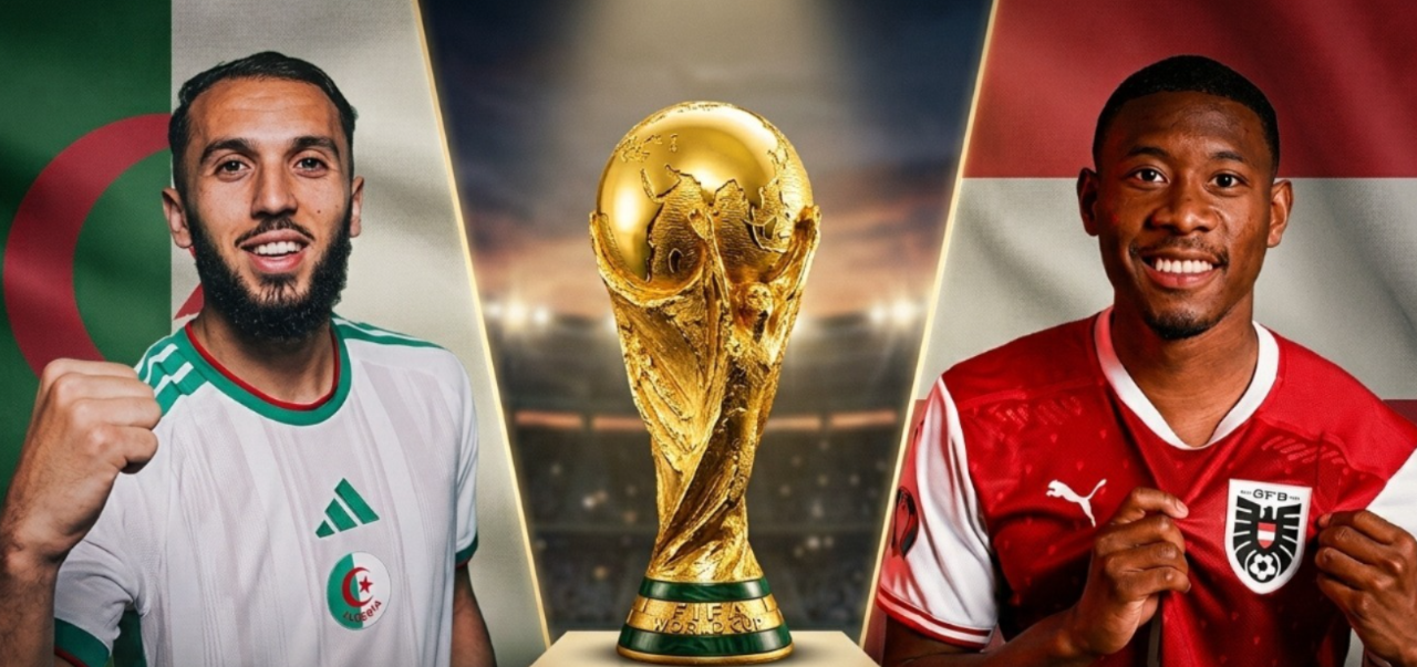 موعد مباراة الجزائر والنمسا في كأس العالم 2026 والقنوات الناقلة