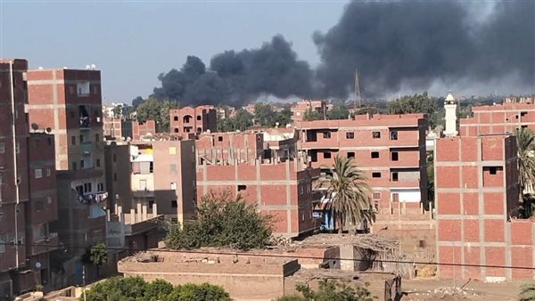 حريق يندلع في مخزن خردة بقرية كمشيش بالمنوفية ونجاح الحماية المدنية في إخماده