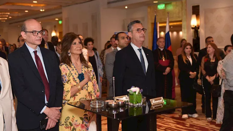 وزير التموين يمثل رئيس الوزراء في احتفال سلوفينيا باليوم الوطني – (صور)