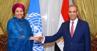 وزير الخارجية المصري يستقبل نائبة سكرتير عام الأمم المتحدة لتعزيز التعاون الدولي