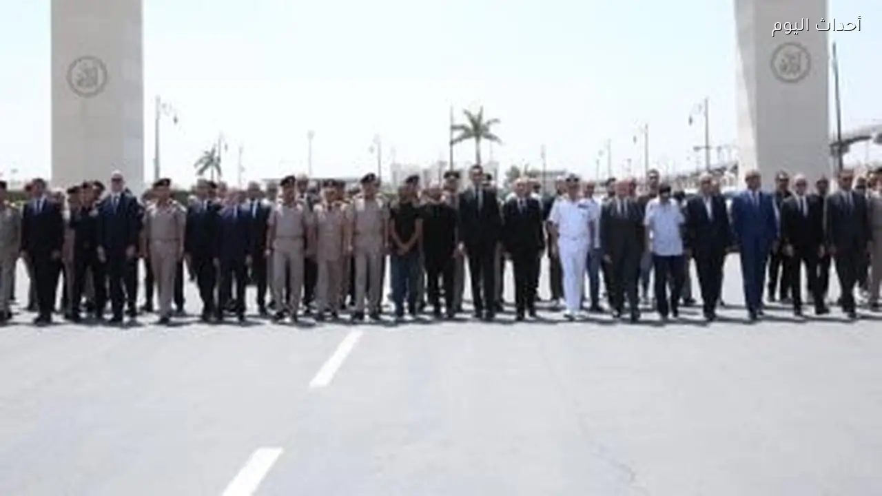 وزير الدفاع والإنتاج الحربى يتقدم الجنازة العسكرية للفريق يوسف عفيفى أحد قادة حرب أكتوبر