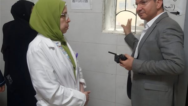 وكيل صحة الدقهلية يتابع استعدادات مستشفى صدر المنصورة