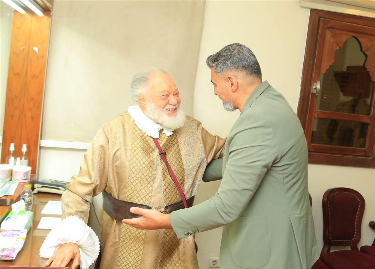 ياسر جلال ويحيى الفخراني