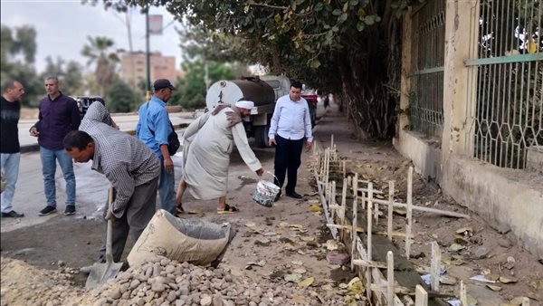 الأنصاري يتابع مشروعات الصيانة والرصف في الجيزة