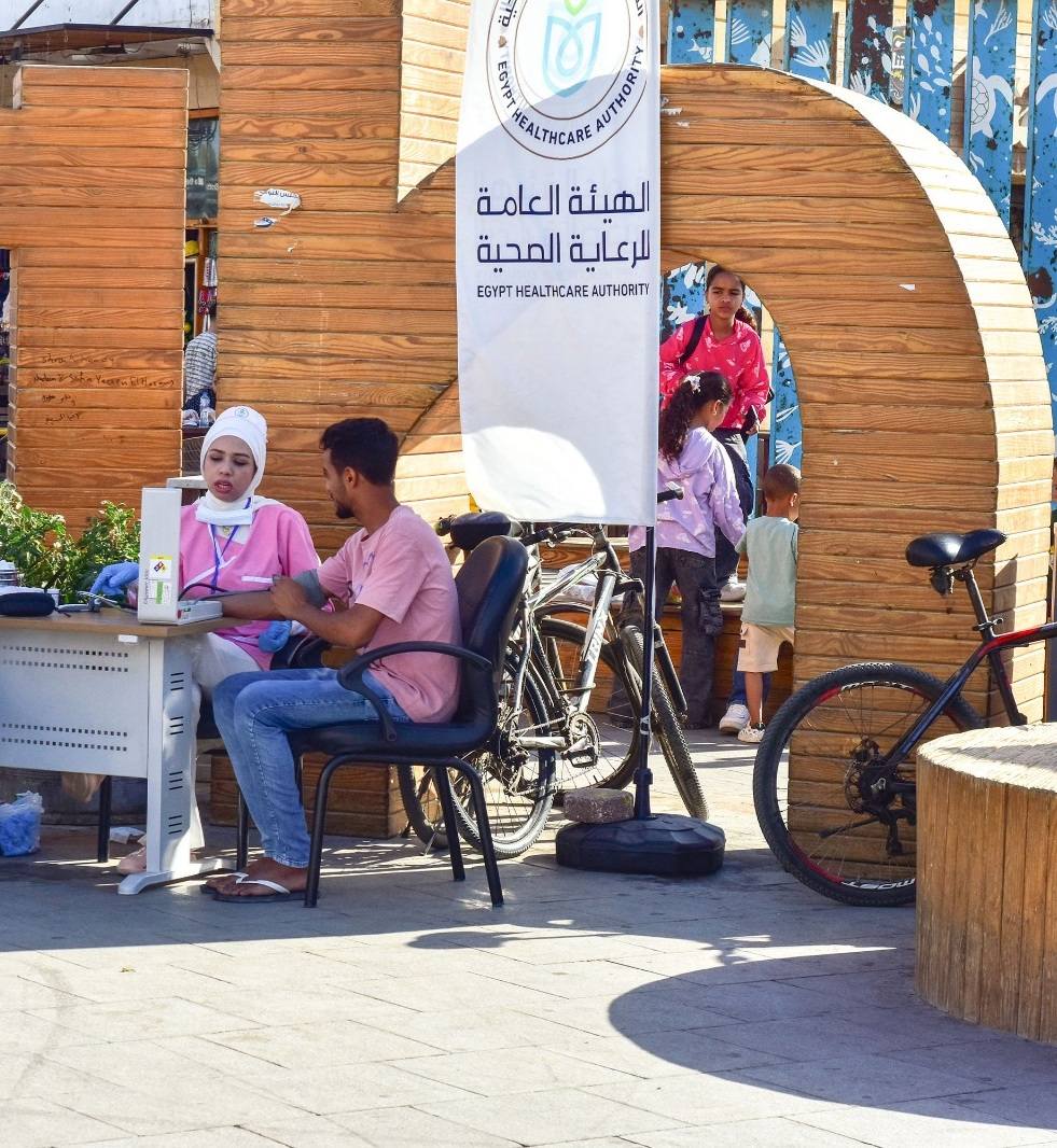 جانب من انتشار الفرق الطبية