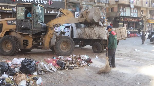 رفع 21000 طن من القمامة والمخلفات في الجيزة