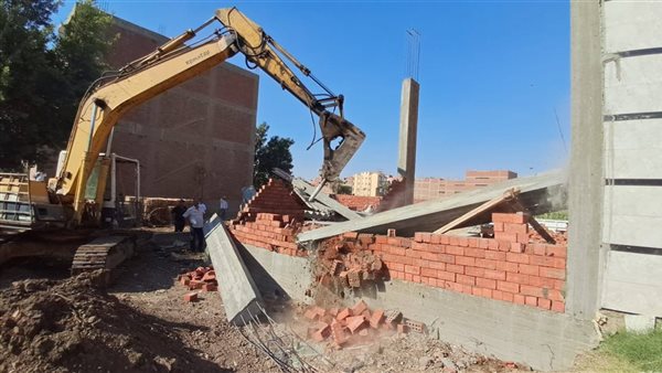 الجيزة تواصل حملاتها ضد البناء المخالف والتعدي على الأراضي الزراعية