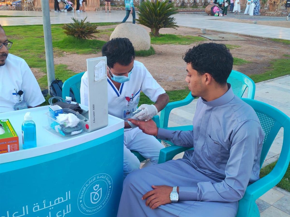 جانب من انتشار الفرق الطبية