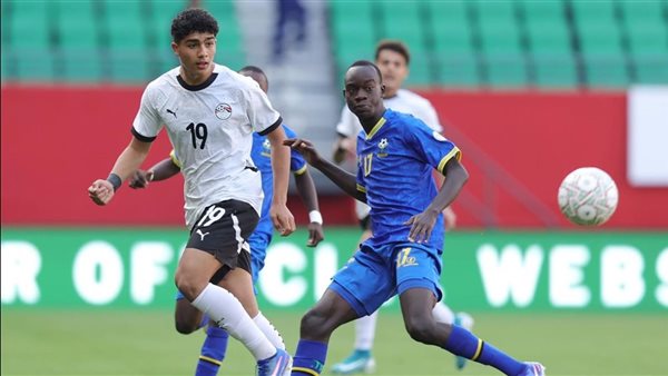 الشوط الأول ينتهي بتعادل بدون أهداف بين مصر وتنزانيا في أمم أفريقيا للناشئين