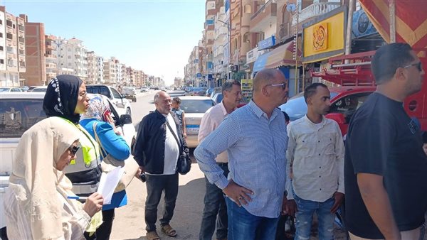 حملات تفتيش على محلات الجزارة في حي فيصل بالسويس