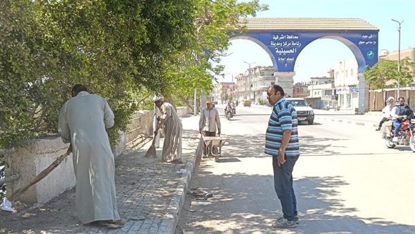 حملات نظافة وتجميل مكثفة في الشرقية خلال عيد الأضحى