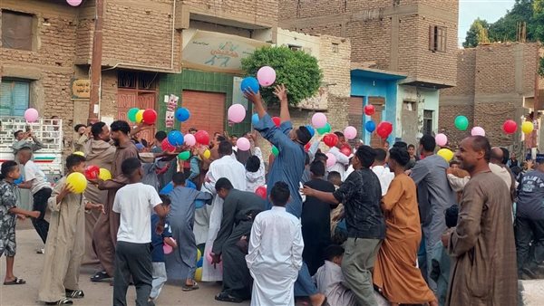 ضحك الأطفال يملأ مراكز شباب الأقصر في “العيد أحلى”