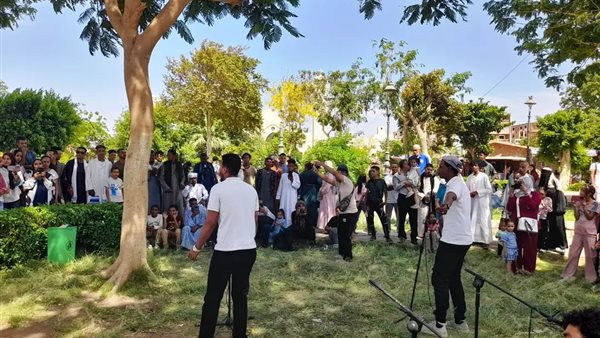 عروض فنية وتراثية في حدائق أسوان بمناسبة عيد الأضحى