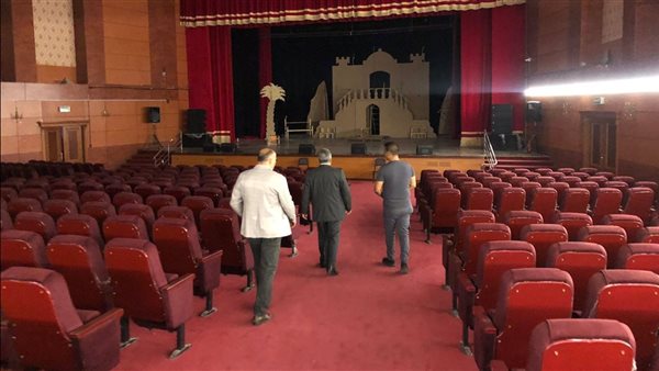 محافظ الدقهلية يزور قصر ثقافة المنصورة ويؤكد على صيانته