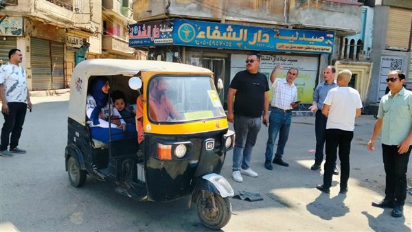 مصادرة 220 جهاز صوت في حملة لمكافحة التلوث السمعي بالدقهلية