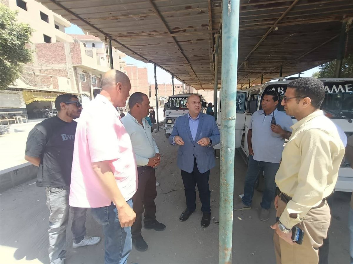 جانب من جولة نائب محافظ الجيزة