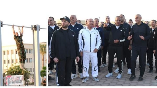 وزير الدفاع يتفقد برامج تأهيل طلبة الكليات العسكرية