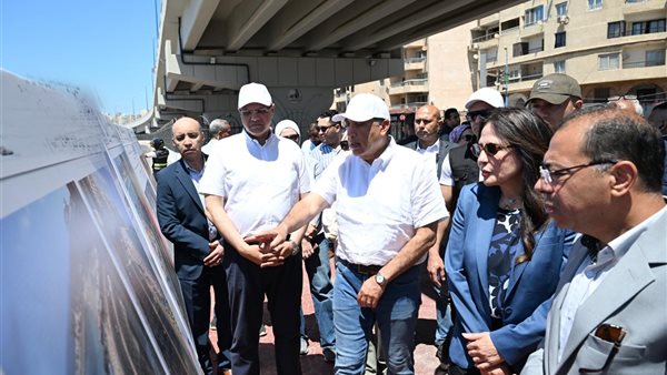 افتتاح كوبري الفريق أول سليمان عزت بالإسكندرية