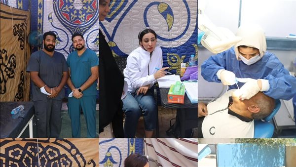 929 شخصًا استفادوا من القافلة الطبية بجامعة القاهرة