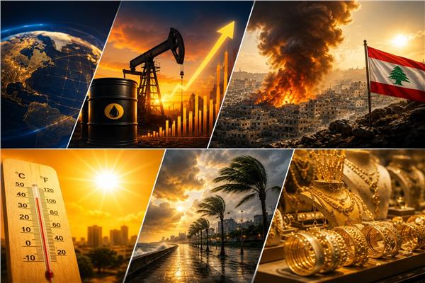 ارتفاع أسعار النفط وتحذيرات الأرصاد ونصائح شعبة الذهب في مصر