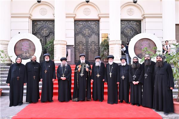 البابا تواضروس يشارك في احتفالية دخول العائلة المقدسة إلى مصر بالدير المحرق