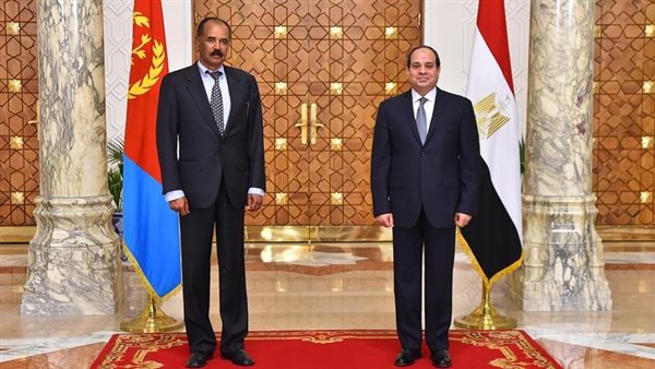 الرئيس السيسي يستقبل رئيس إريتريا لبحث تعزيز العلاقات