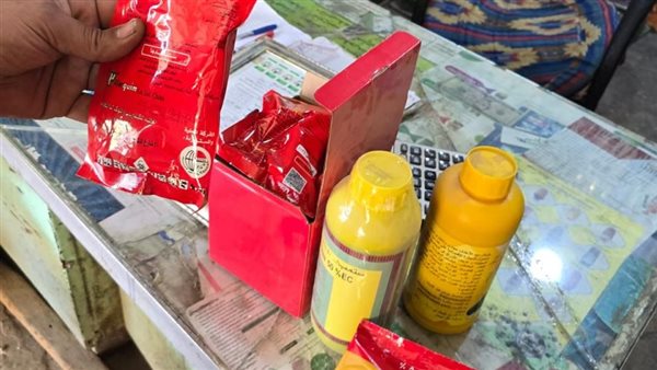 الزراعة تضبط 2360 عبوة مخالفة في 3 محافظات