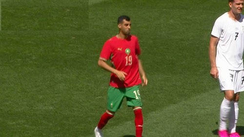 لاعب الأهلي يوسف بلعمري