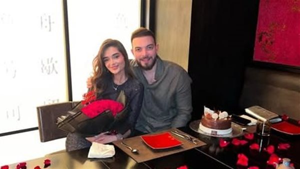 ملك زاهر تحتفل بعيد ميلادها برسالة مؤثرة لخطيبها شريف الليثي | صور